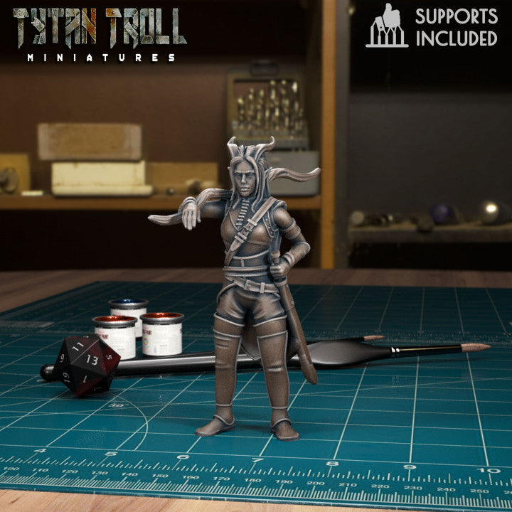 Female Tiefling Ranger
