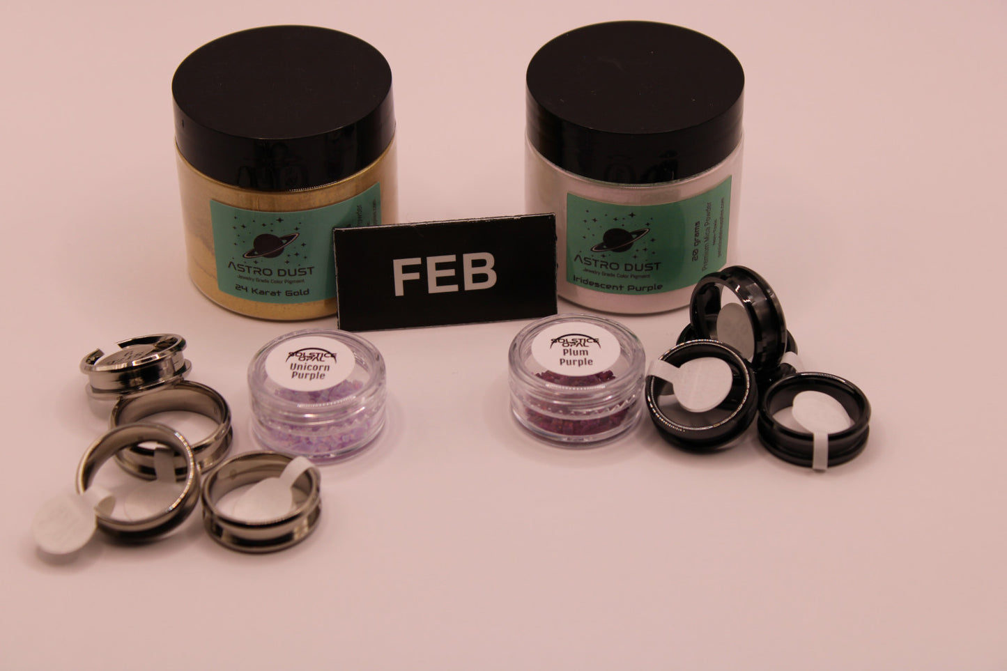 Calendar Month Custom Rings