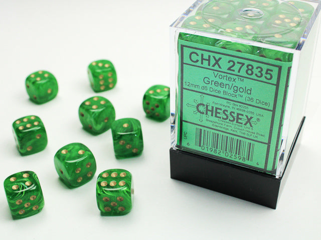 Chessex 12mm d6 Dice Block