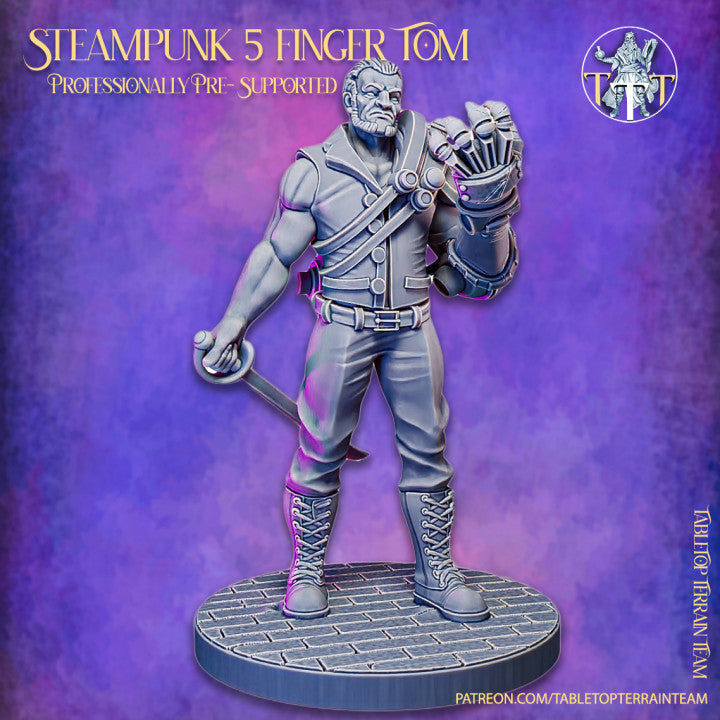 TableTop Terrain - Steampunk Five Finger Tom