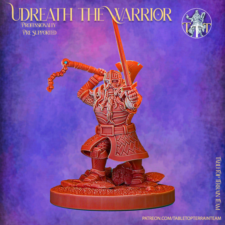 TableTop Terrain - Udreath the Warrior